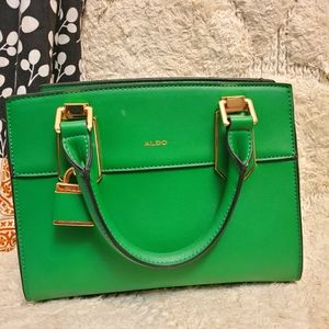 Aldo Green Handbag